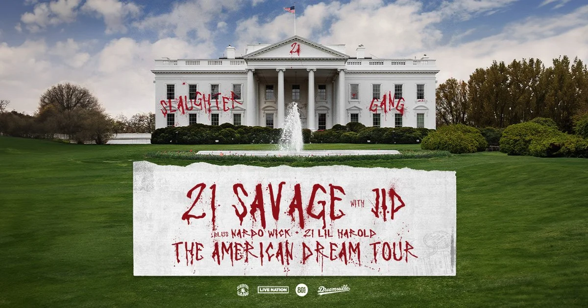【来日記念】21 Savage American Dream ロンT M 来日記念】21 Savage American Dream ロンT M